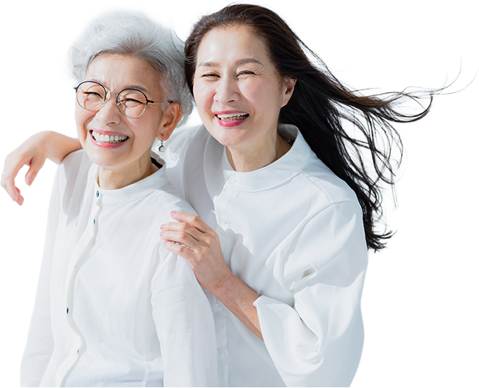 オールオンフォー治療を受けた女性